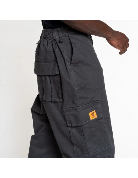 Sarouel cargo pants basic dc jeans anthracite