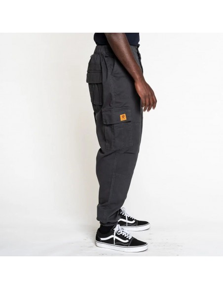 Sarouel cargo pants basic dc jeans anthracite