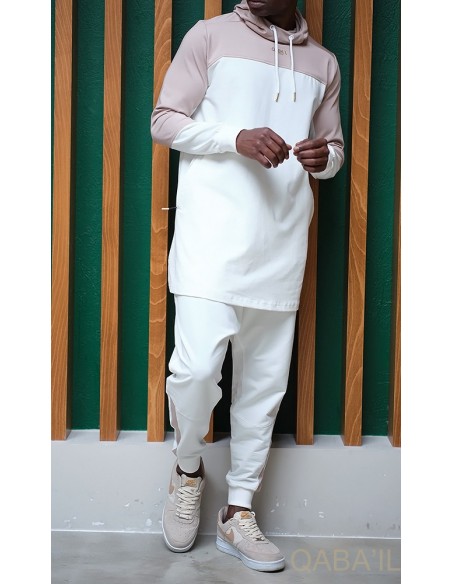 Set qaba'il QC Delta ecru und beige