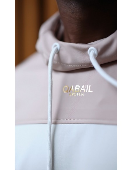Ensemble qaba'il QC Delta ecru et beige