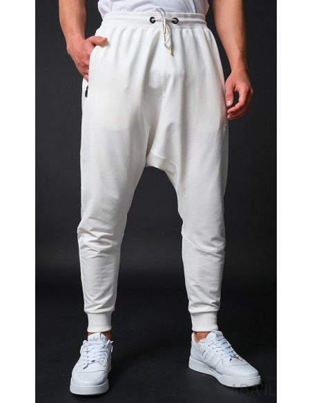 Saroual jogging qaba'il Athlétik Ecru