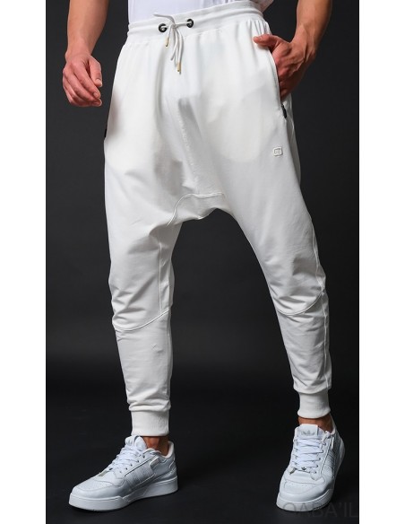 Saroual jogging qaba'il Athlétik Ecru
